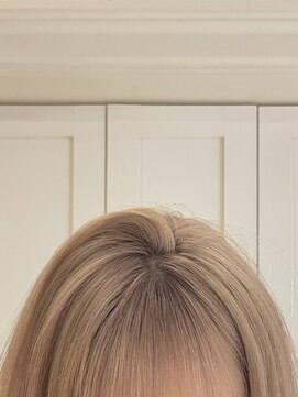 ベレーザ 渋谷(BELEZA) ba105透明感ニュアンスカラープラチナベージュオン眉ショート