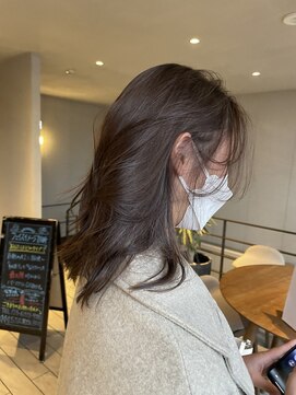 リバレッジ 広尾(Leverage) 【広尾、恵比寿】担当:東田 大人外国人風レイヤーヘア