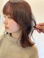 ウル(uLu.)&nbsp;【顔周りカット】韓国style×艶感ブラウン☆