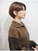 ぱつっとショート