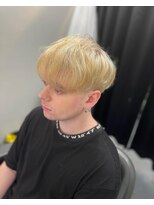 ブロンドベージュダブルカラー☆