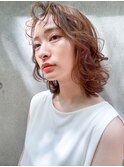 アッシュベージュ_ショコラベージュボブルフベビーバング_39102