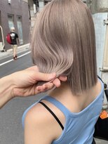 グロウ 上野御徒町(grow)&nbsp;２ブリーチ/切りっぱなし/ハイトーンベージュ/pixyyyyyy297