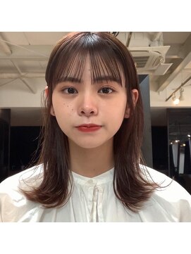 メゾンアクア 表参道(Maison ACQUA) 似合わせシースルーバング　青山　表参道　前髪　似合わせカット