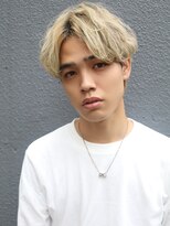 ブゾン(buZon)&nbsp;【buZon ブゾン】波巻きツイスパマッシュパーマ☆センターパート