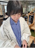 すっきりショートボブ(田岡)