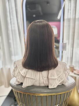 ルフレ 新宿本店1st(Reflet) マロンブラウン/髪質改善