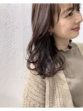 ザザアオヤマ(ZA/ZA AOYAMA) ★くびレイヤーエモージュ華やかプチレイヤーカット