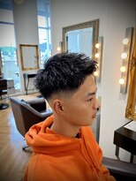 コワファースト  させぼ五番街店(COIFF1RST)&nbsp;フェード×アップバング☆