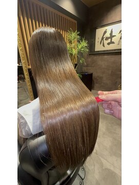 天翔 天翔/艶カラー/天翔髪質改善水素トリートメント/超音波アイロン