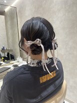 ジーナ 博多(Zina)&nbsp;ツインお団子ヘア♪