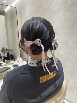 ジーナ 博多(Zina) ツインお団子ヘア♪
