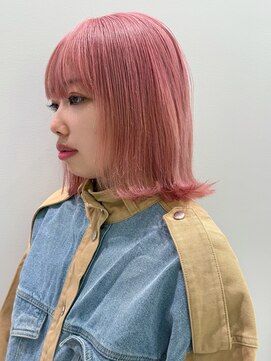 ノラ シンディ(NORA CYNDY) ケアブリーチ/リタッチ/ピンクカラー/コーラル/ハイトーン