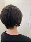大人かわいいハンサムショート