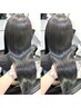 【美髪矯正】カット＋縮毛矯正＋髪質改善ケラチンTR_￥23000