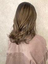 リムレスバイサンク 万代 新潟駅(LIMLESS by cinq)&nbsp;イヤリングカラーインナーカラーハイライトフェイスフレーミング