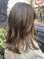 エトラ 渋谷店(etora)&nbsp;ナチュラル極細ハイライト/レイヤーカット