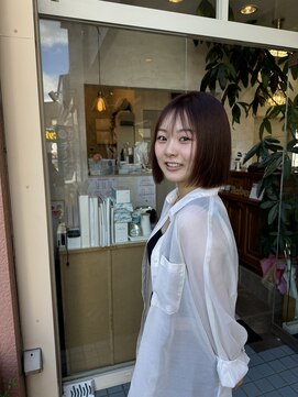 ガーベラ(gerbera) 切りぱなしボブ