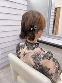 博多ヘアセットツインお団子