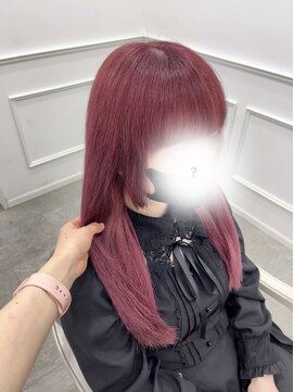 リルミー(Lilme) ブリーチで叶える＊艶々ラベンダーピンク＊新井