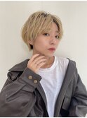 原宿H[eitf]エイチ ブロンドカラー＊ハンサムショート