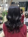 ザザ シンジュク(ZA/ZA shinjuku)&nbsp;コテ巻き風パーマで明日からアイロンいらずです！