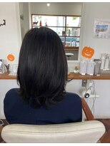 ヘアーアンドメイクアップモパ レイヤースタイル