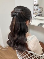 ベル(belle)&nbsp;ゆるっとハーフアップアレンジ