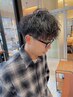 メンズカット+シェービング+炭酸クレンジング￥6600＃バーバー＃メンズ＃眉毛