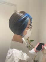 フィゼル あべのルシアス店(Aujua fizelle)&nbsp;フェイスインナーカラー　＊佐藤　空