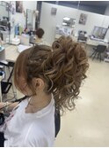 ふわふわポニーテール