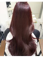 ハピネス 梅田茶屋町店(HAPPINESS)&nbsp;ブリーチなしダブルカラーチェリーレッド