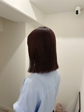 スーズ(sooze) ピンク_ボブ_ナチュラル