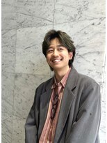 アース 天満橋店(HAIR & MAKE EARTH) 学生◎フェザーパーマで無造作マッシュニュアンスパーマ