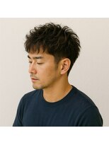 スープレックス ヘアーデザイン(SOUPREX HAIR DESIGN)&nbsp;SOUPREX大人ツーブロックニュアンスパーマ　20代 30代 40代