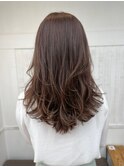 セミロング/レイヤーカット/無造作カール