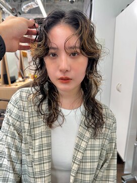 サロンドジョー(salon de joe) ボブパーマプードルパーマレディースパーマニュアンスパーマ奥東