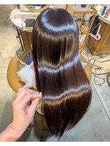 ロンド シャルム 吉祥寺(Lond charme)&nbsp;ラベンダーミルクティー/暗めカラー/髪質改善/縮毛矯正/吉祥寺