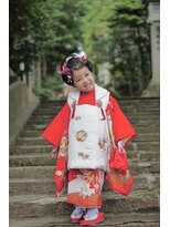 ケーフィール(HAIR PRODUCE K-feel)&nbsp;七五三　3歳　新日本髪