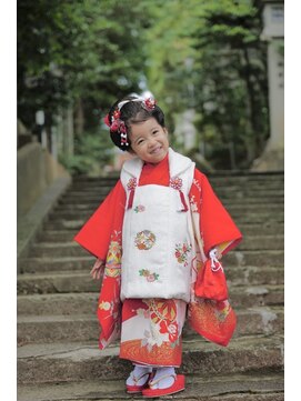 ケーフィール(HAIR PRODUCE K-feel) 七五三 3歳 新日本髪