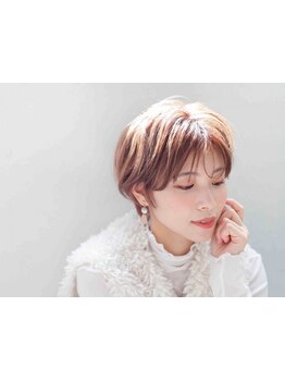まとまりよく扱いやすくでも可愛い!ショートは私たちにお任せください。ショートから伸ばしかけも可愛く◎