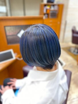 ピュア ポイント 和光店(PURE POINT) ブルージュ／ハイライト／ハンサムショート