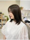 肌馴染み◎大人かわいい透明感カラー
