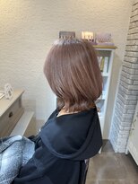 ジルチ ヘアー(Zilch hair)&nbsp;オレンジベージュ［ブリーチ/ダブルカラー/ハイライト/学割U24］