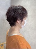 大人ガーリー/ダークアッシュ/似合わせカット/鶴ヶ峰SK16