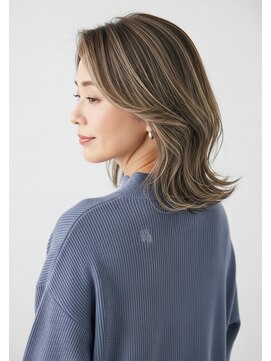 ネックス 表参道本店(nex) #ハイライト#白髪ぼかし#白髪染め#表参道駅#30代#40代#50代#60代