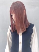 ギークス(GEEKS)&nbsp;【GEEKS渋谷】ブリーチなし/ピンクミルクティーベージュ/春ヘア