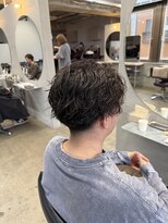 リラクオーレメンズ(LIRA CUORE men's) シャドウパーマ/メンズ縮毛矯正/毛流れセンターパート