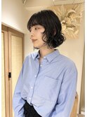 【HOSSY】ニュアンスパーマ_ウェーブパーマ