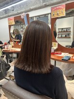 ハレケメリディッシュ(HAREKE meridish)&nbsp;自然な艶髪ストレート×まとまるミディアムボブ